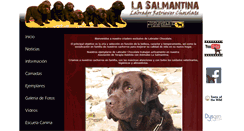 Desktop Screenshot of labradoresdelasalmantina.com